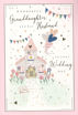 Picture of GRANDDAUGHTER & HUSBAND WEDDING CARD